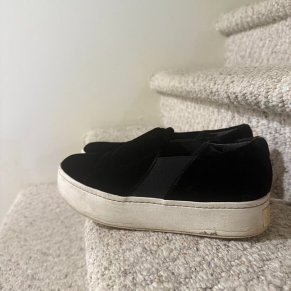 Vince Womens Warren Slip-ons Sneaker Slip On Platform Sneaker - Picture 3 of 7